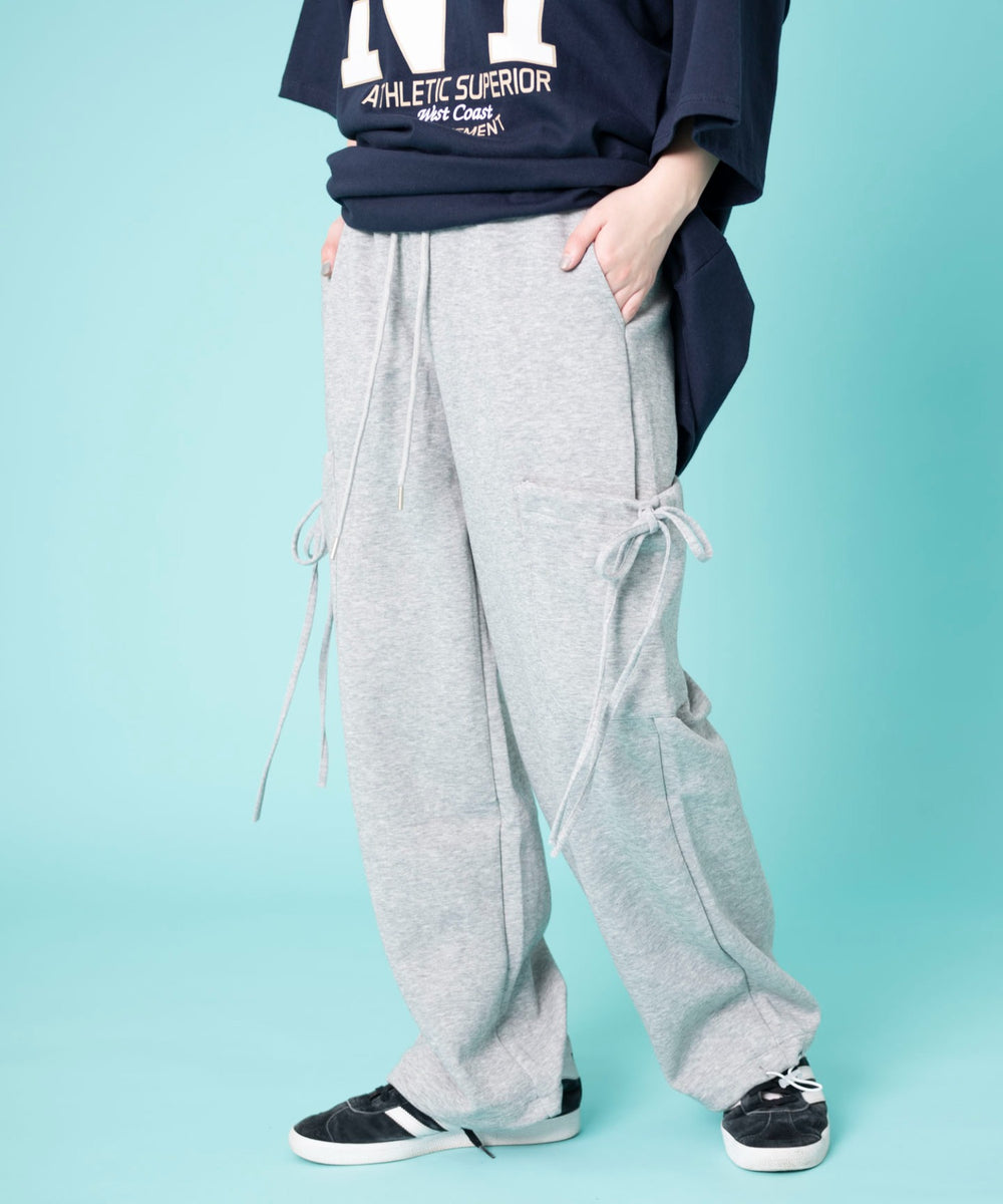 杢グレー　モデル:155cm F着用