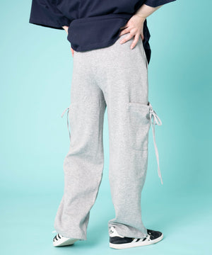 杢グレー　モデル:155cm F着用