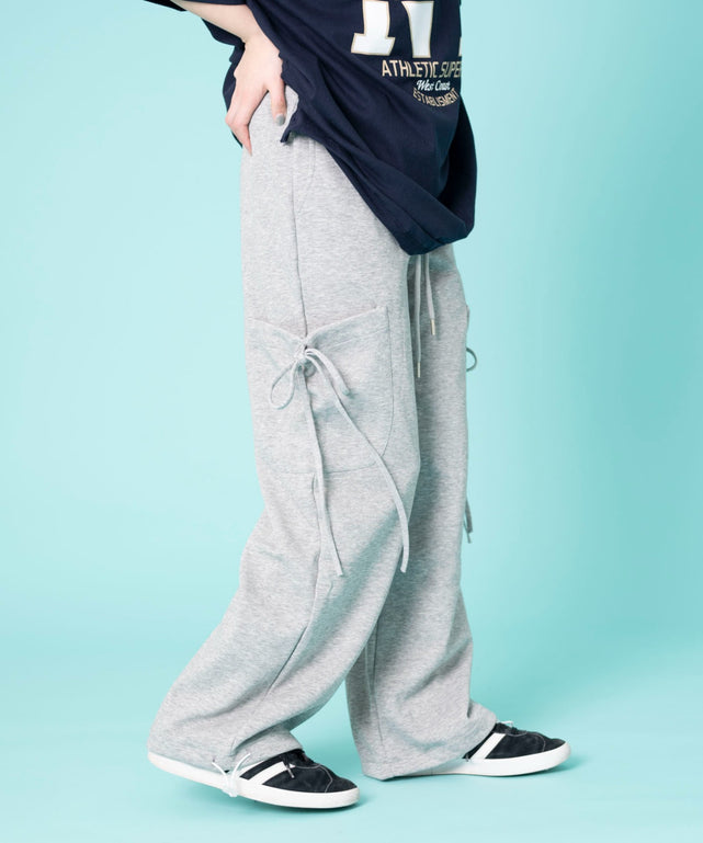 杢グレー　モデル:155cm F着用