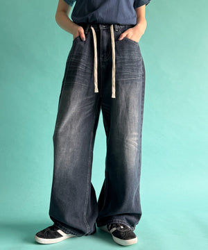 デニム　モデル:155cm M着用