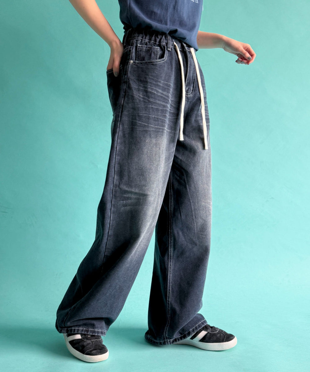 デニム　モデル:155cm M着用