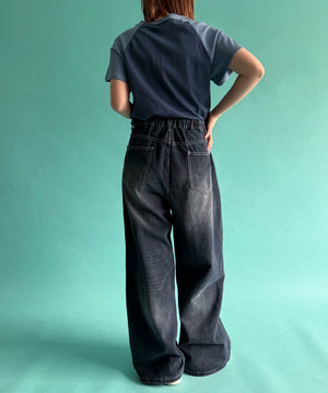 デニム　モデル:155cm M着用