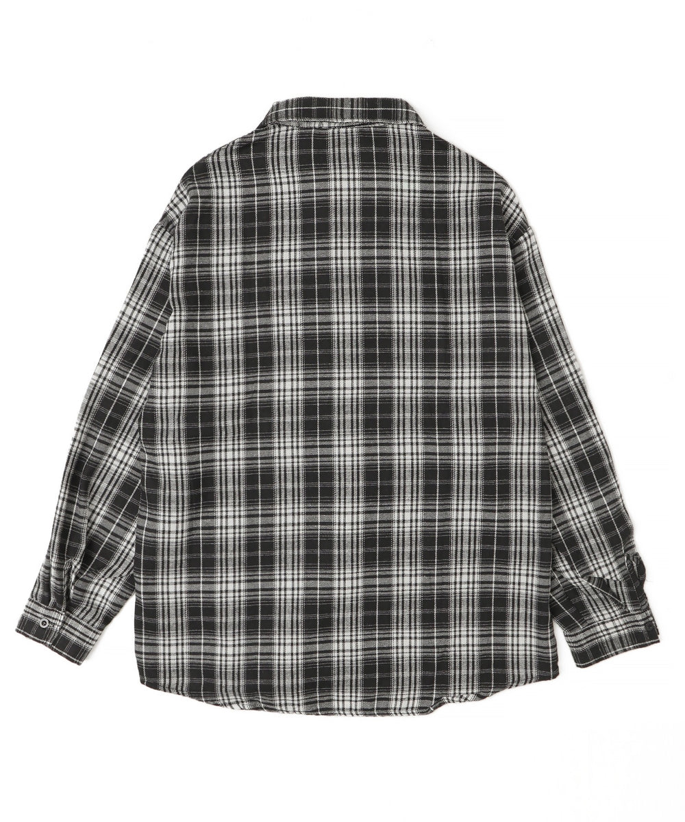 チェックビッグシャツ