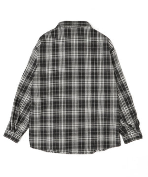 チェックビッグシャツ