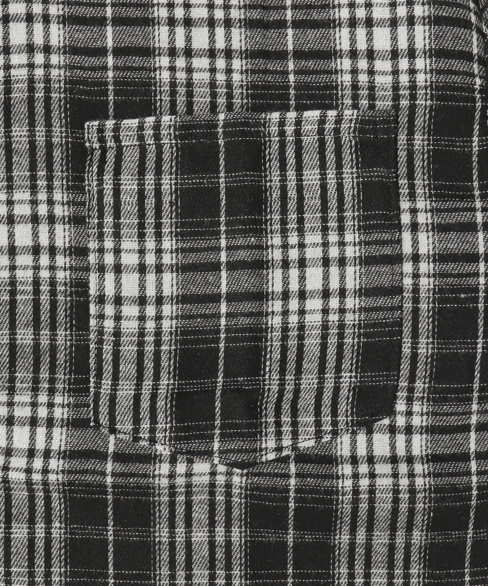 チェックビッグシャツ