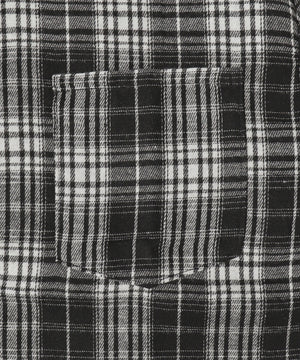 チェックビッグシャツ