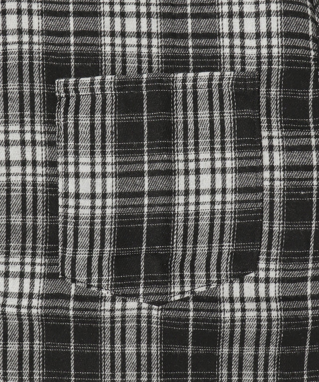 チェックビッグシャツ