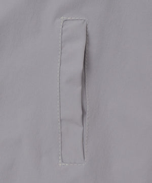 バイカラーナイロンフードジャケット