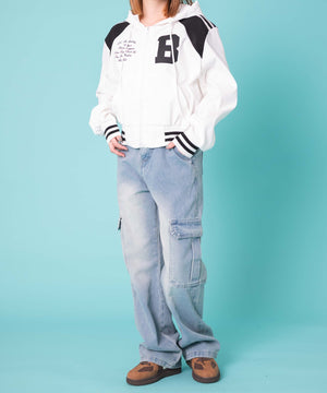 ホワイト　モデル:155cm F着用