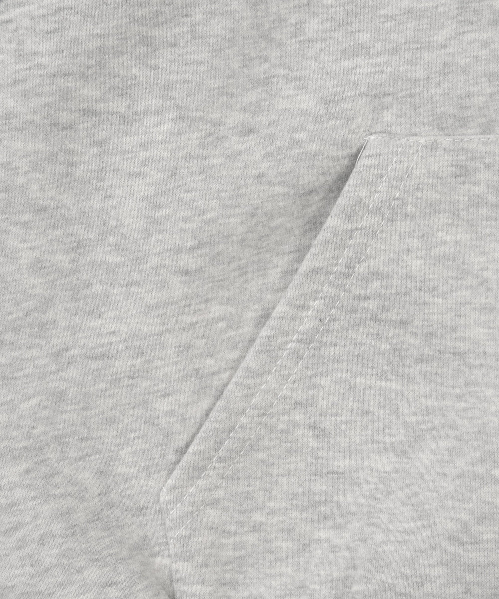 バイカラーロゴラグランジップパーカー