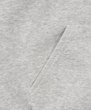 バイカラーロゴラグランジップパーカー