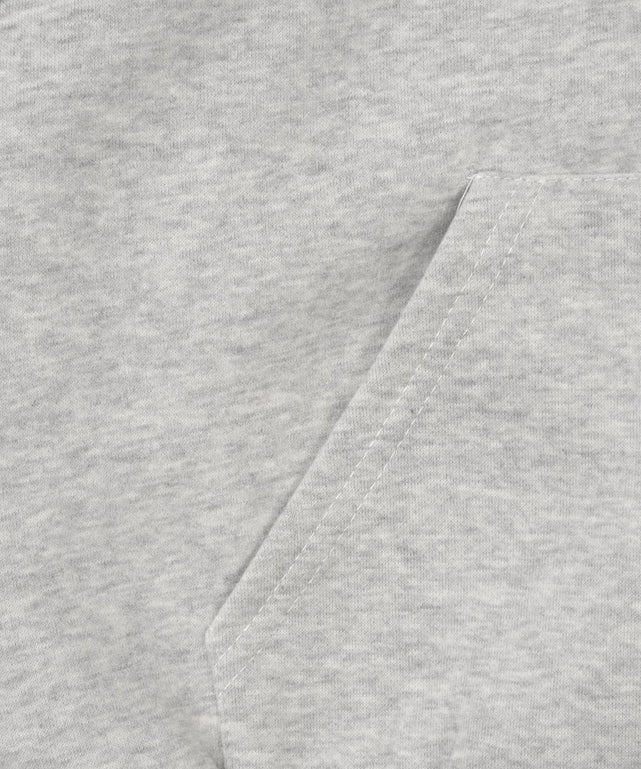 バイカラーロゴラグランジップパーカー