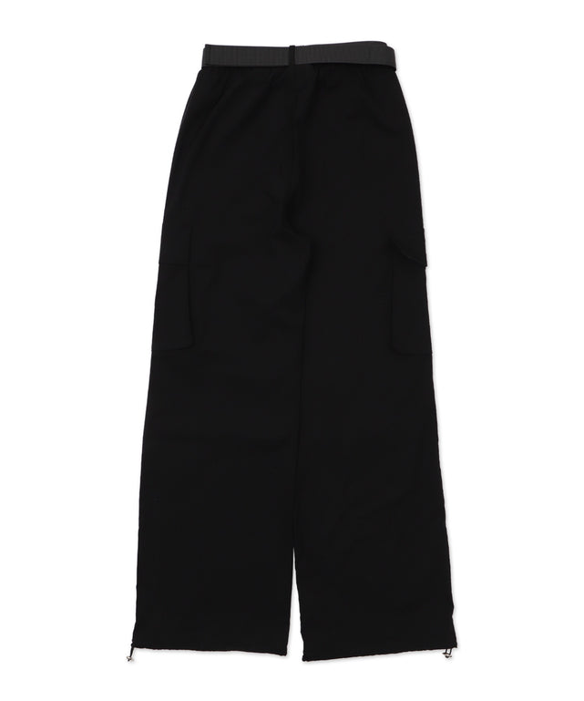 ベルト付きワイドカーゴパンツ
