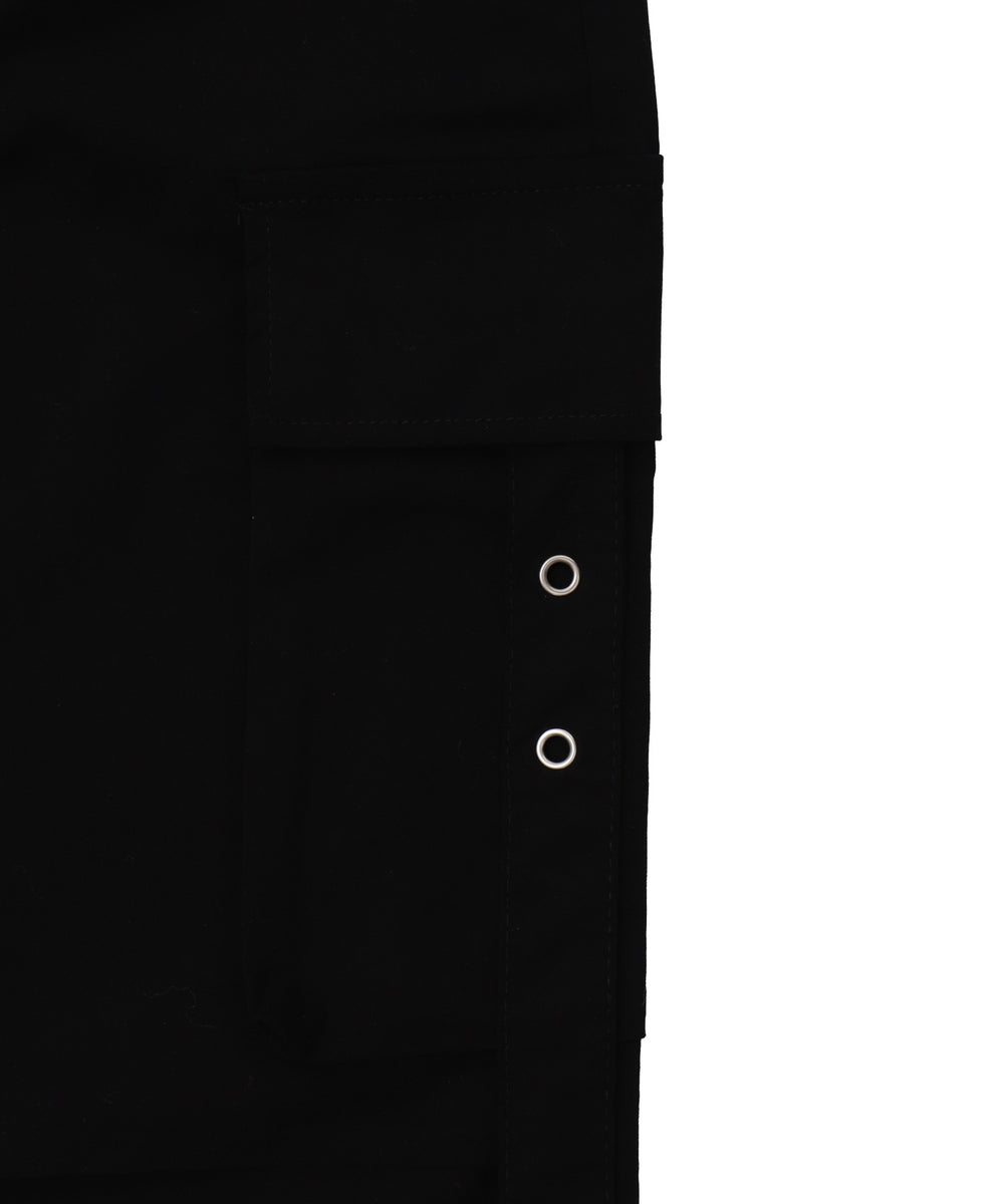 ベルト付きワイドカーゴパンツ