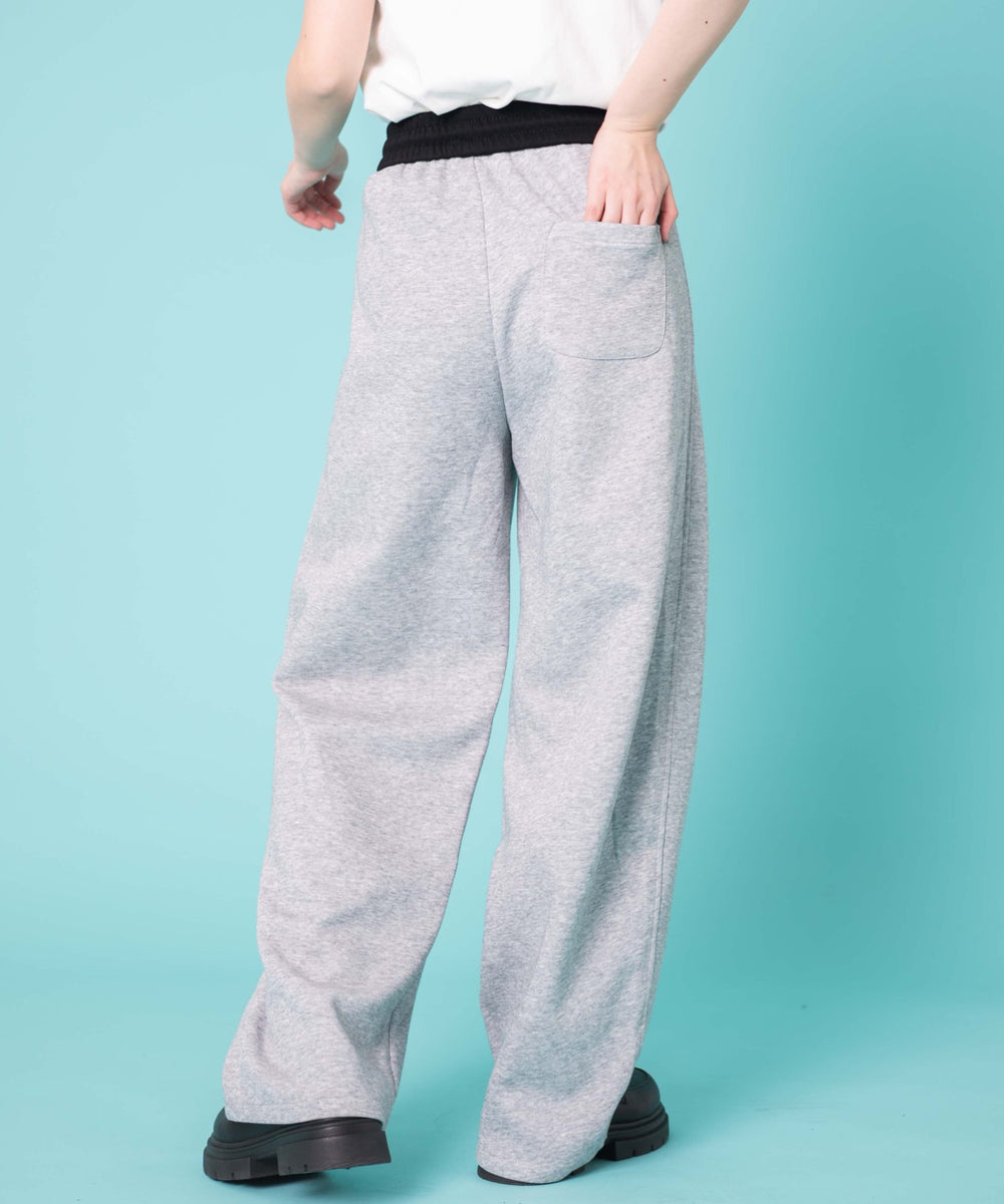 杢グレー　モデル:155cm F着用