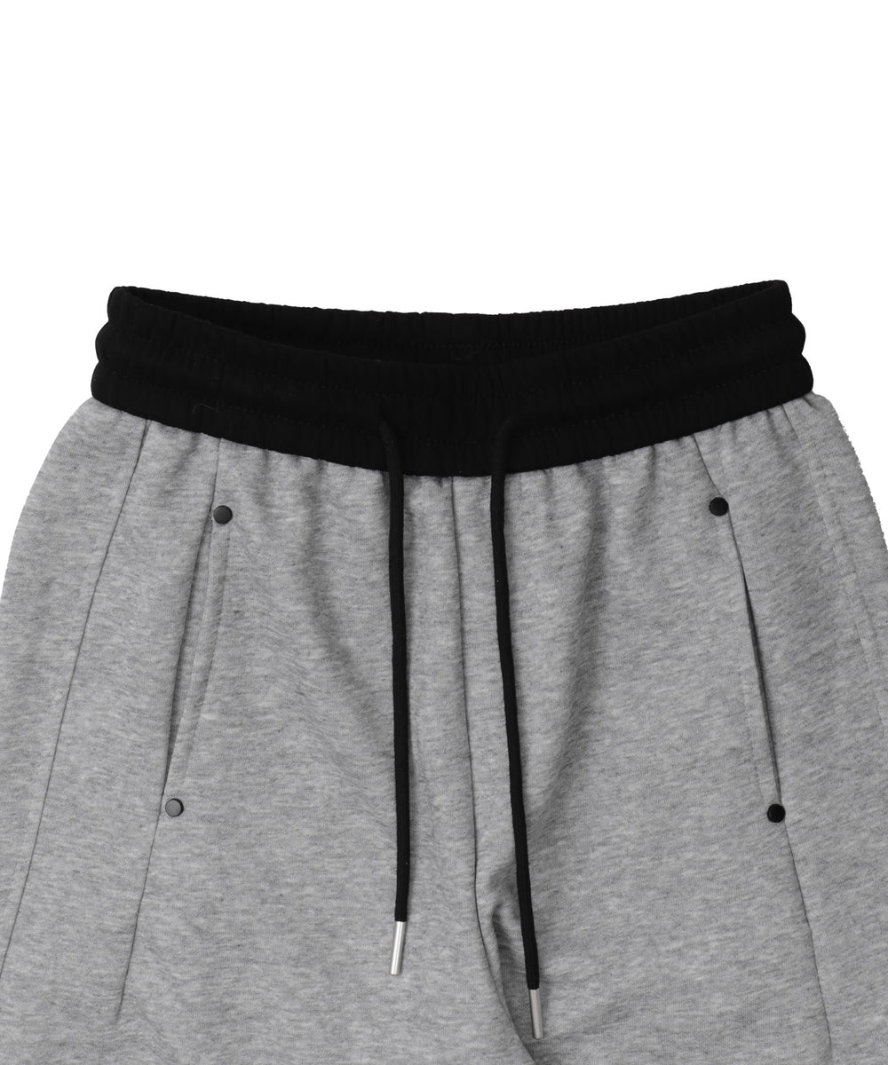 バイカラースウェットパンツ