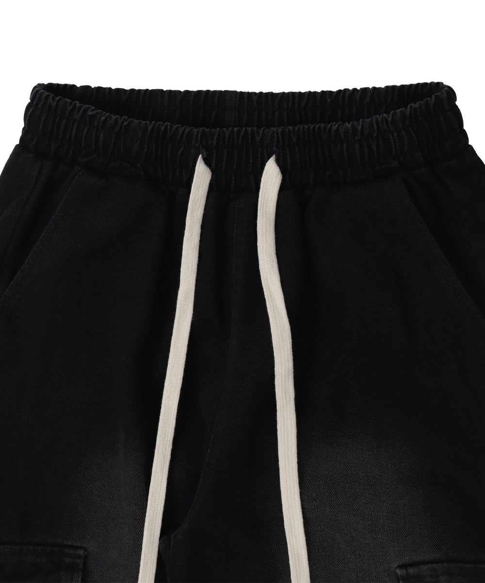 ドローコードウオッシュドカーゴデニム