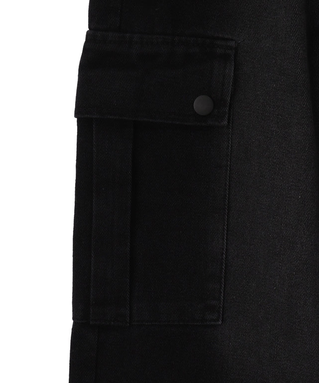 ドローコードウオッシュドカーゴデニム