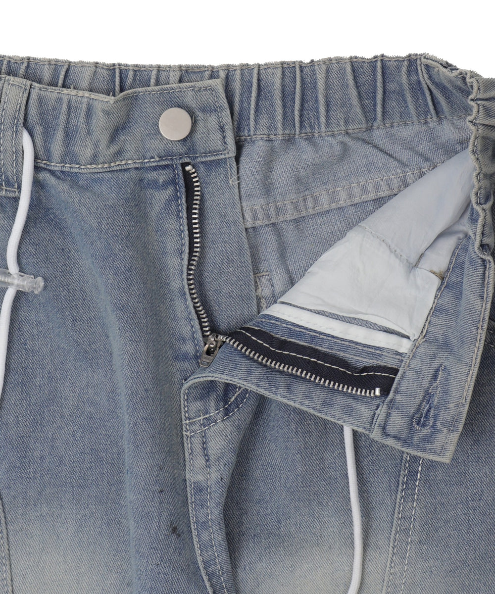 ドローコードワイドカーゴデニム