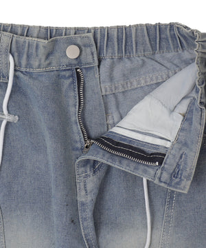 ドローコードワイドカーゴデニム