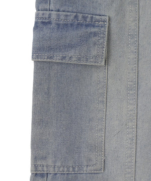 ドローコードワイドカーゴデニム