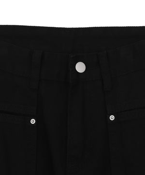 マルチポケットワイドカーゴパンツ