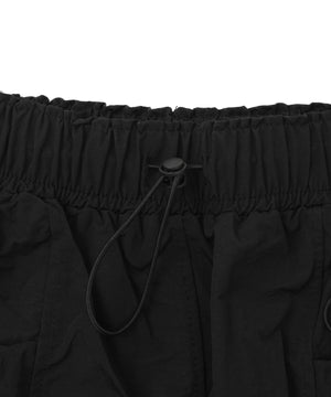 ドローコードナイロンミニスカパン