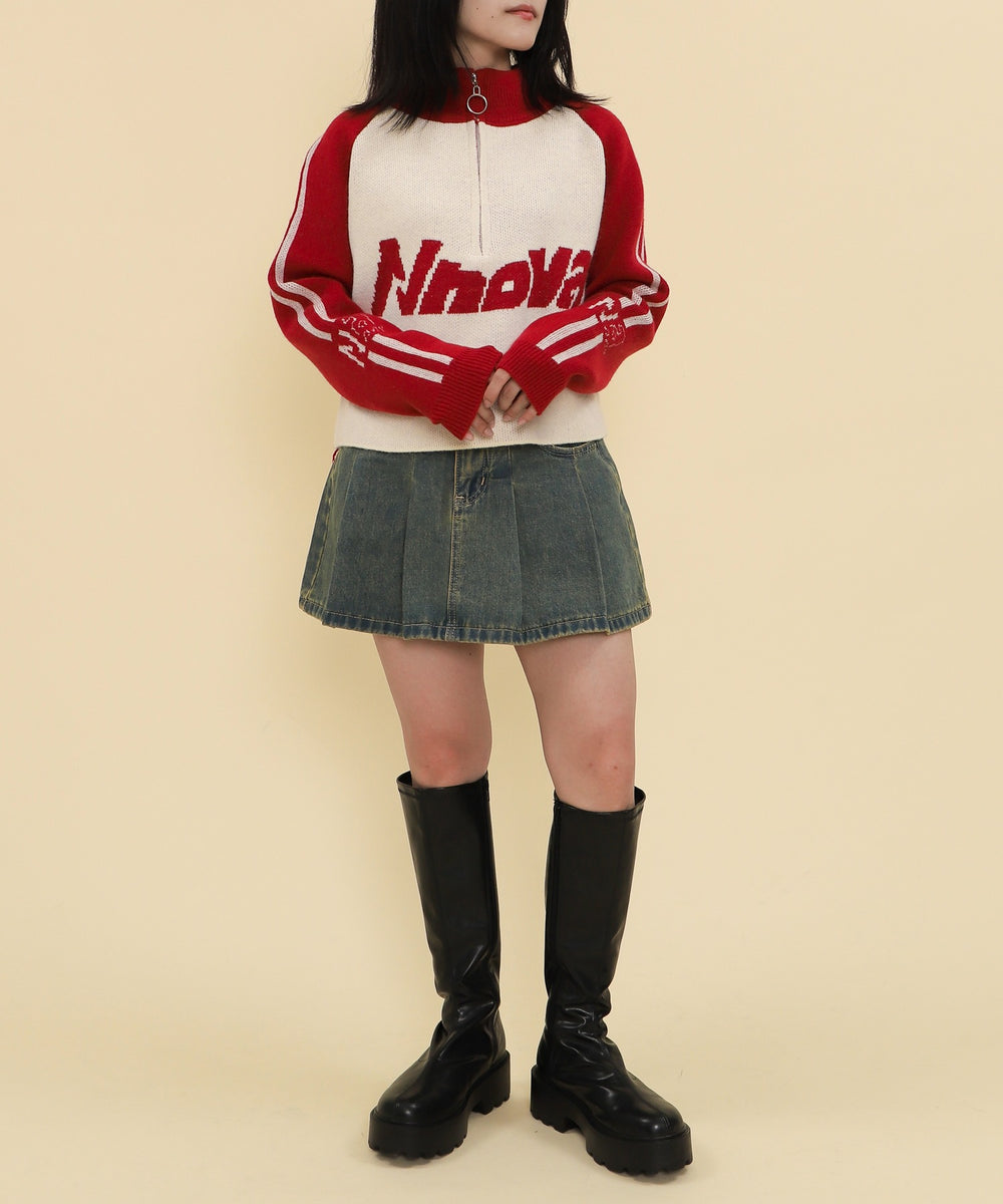 レッド モデル：147cm F着用