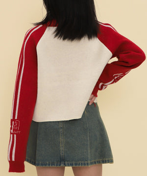 レッド モデル：147cm F着用