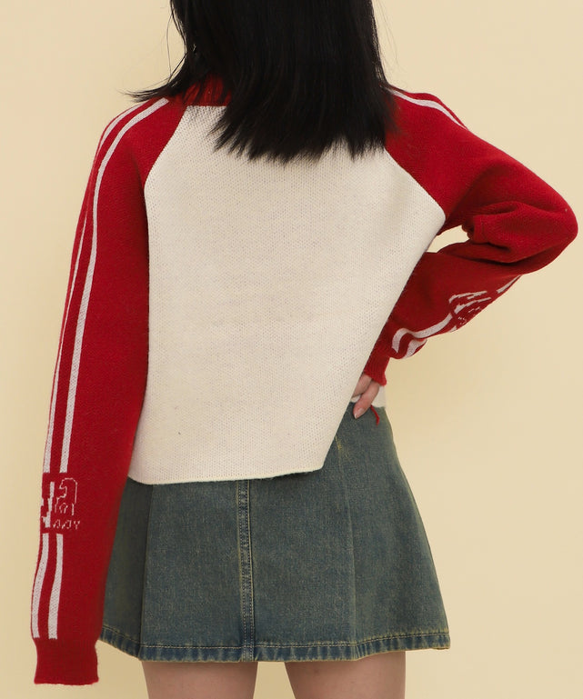 レッド モデル：147cm F着用