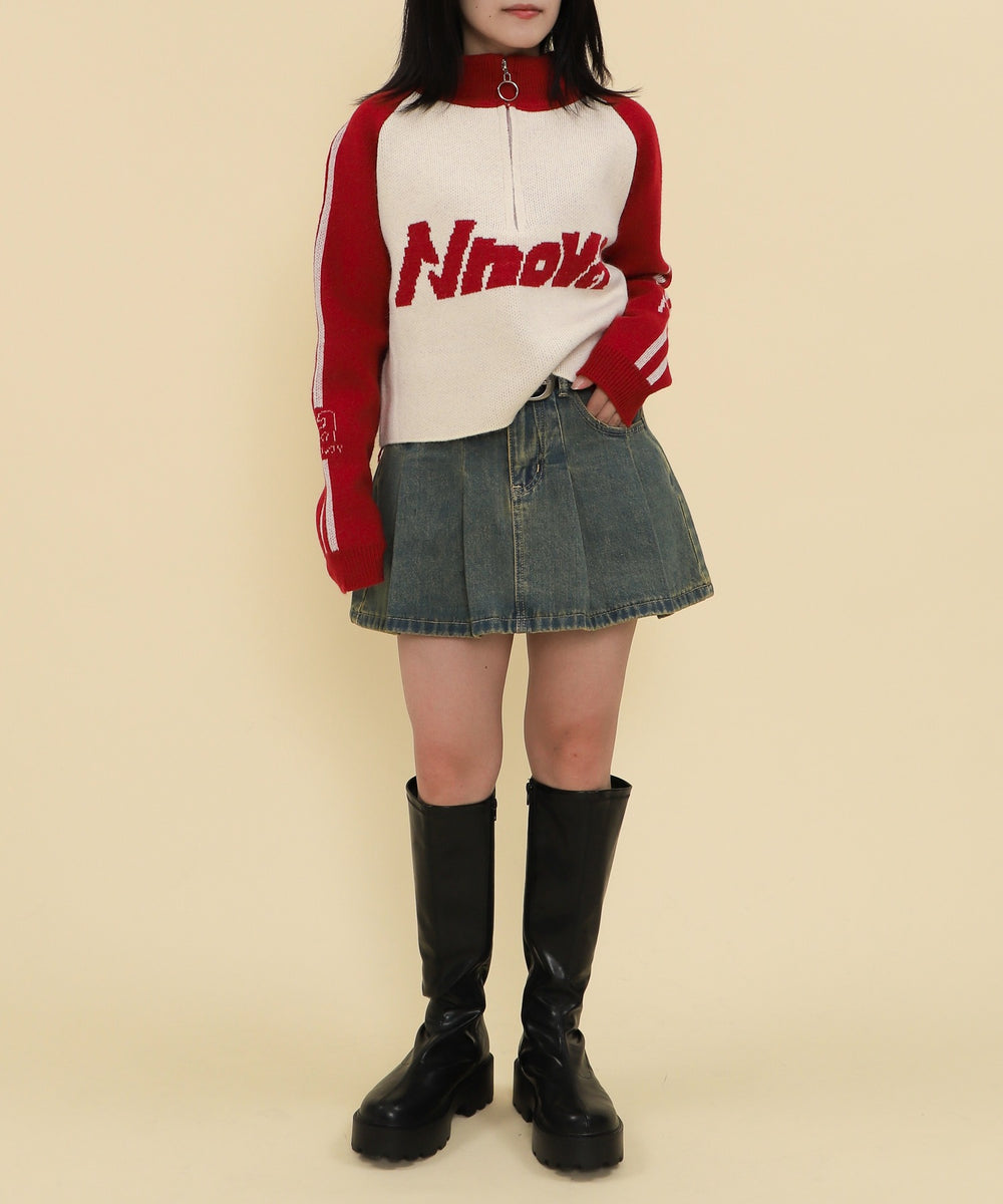 レッド モデル：147cm F着用