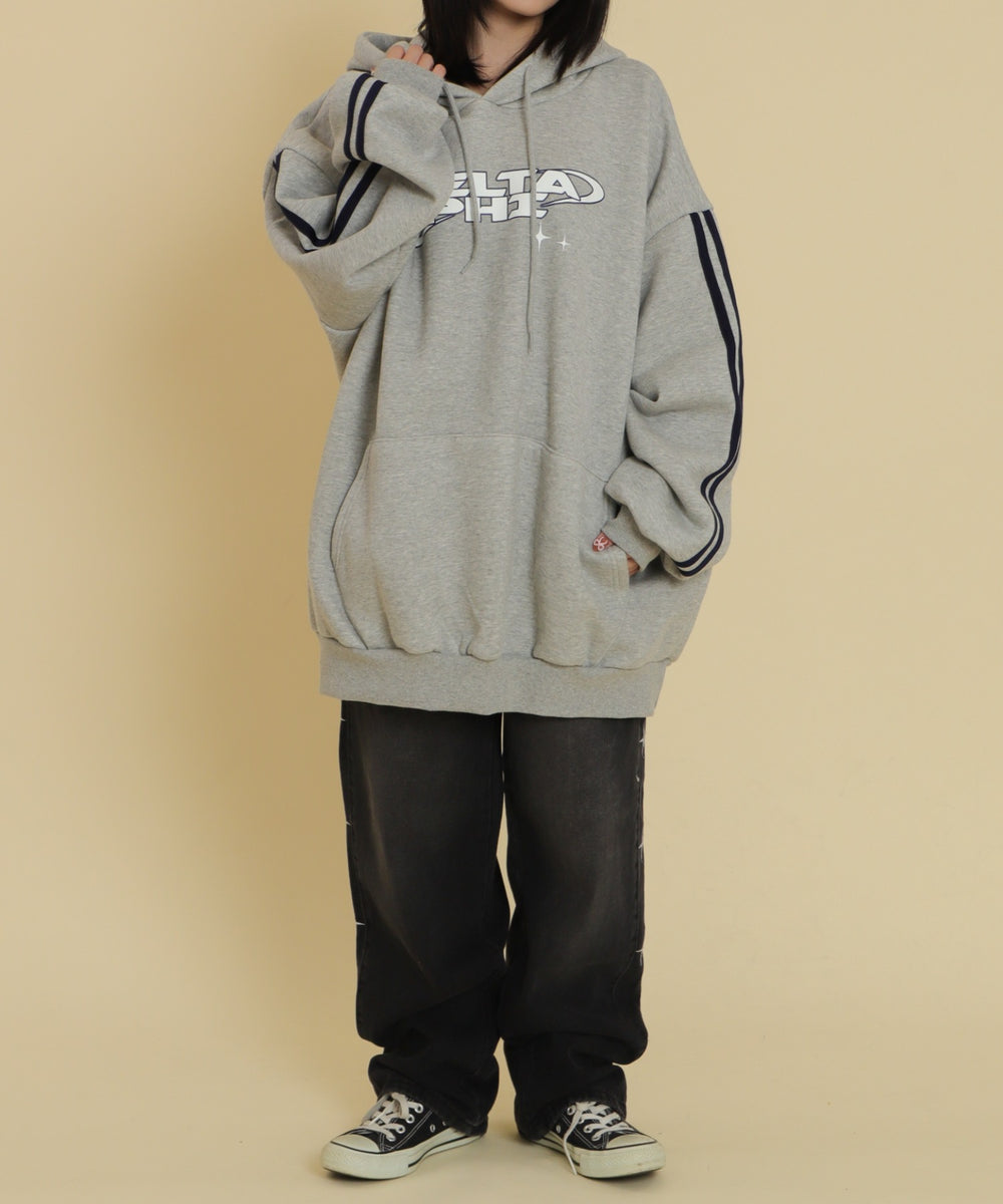 杢グレー モデル：147cm F着用