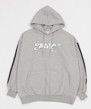 2ラインロゴビッグパーカー