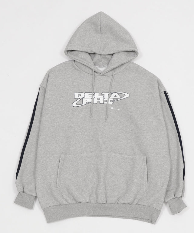 2ラインロゴビッグパーカー