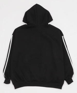 2ラインロゴビッグパーカー