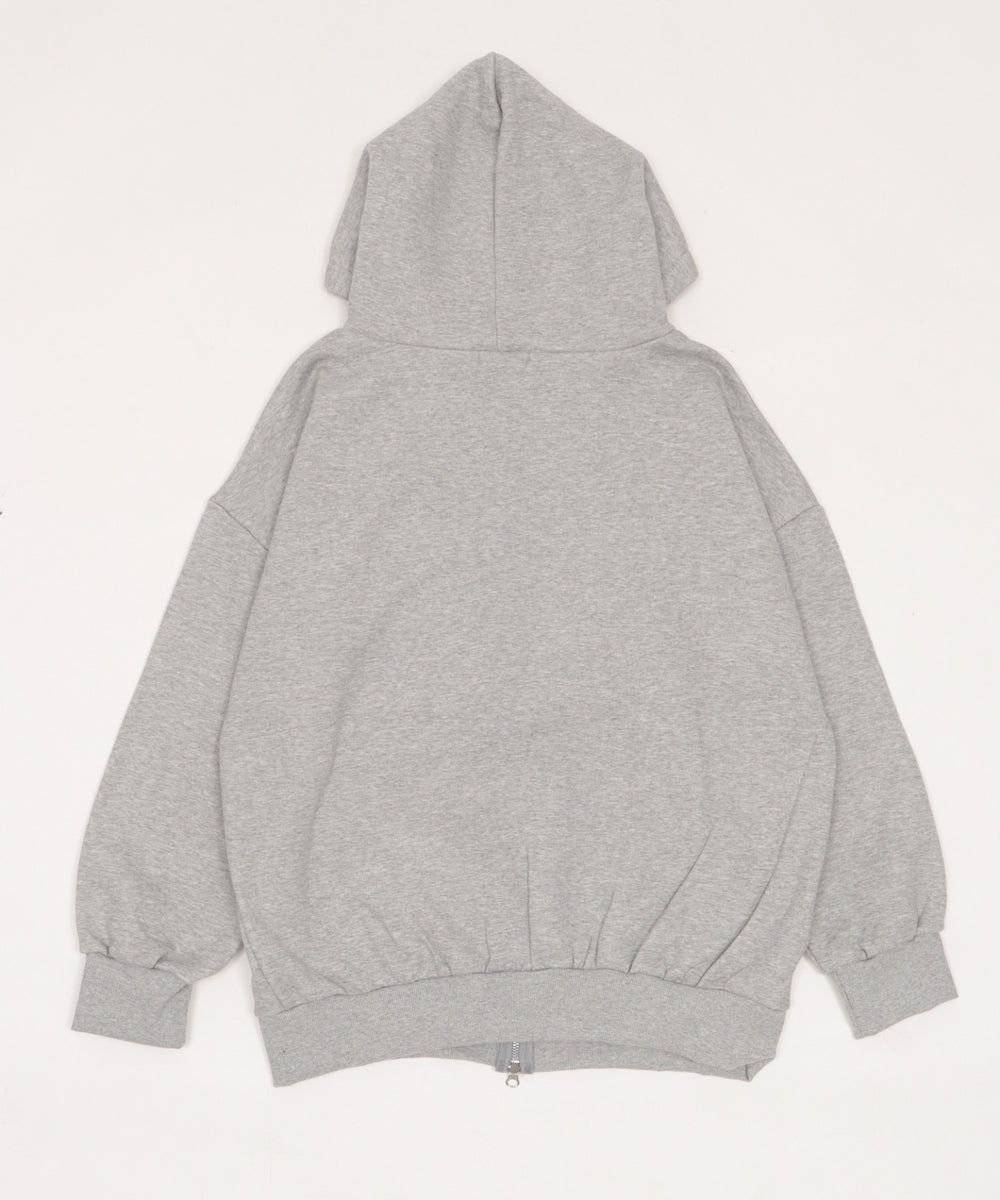 カレッジビッグジップパーカー