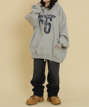 杢グレー モデル：147cm F着用