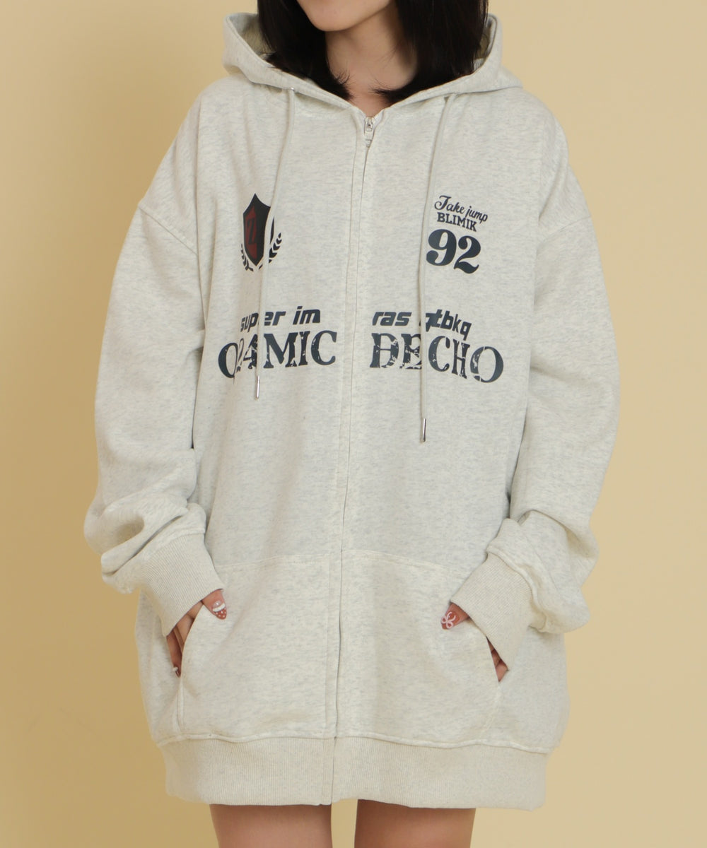 杢グレー モデル：147cm F着用