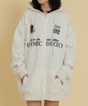 杢グレー モデル：147cm F着用