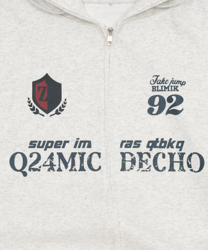 ゲームデザインビッグジップパーカー