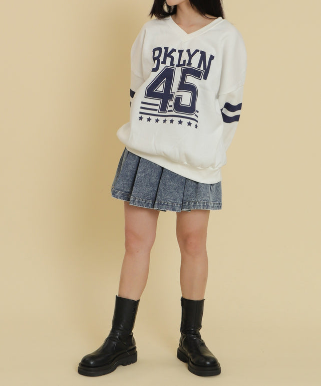 ホワイト モデル：147cm F着用