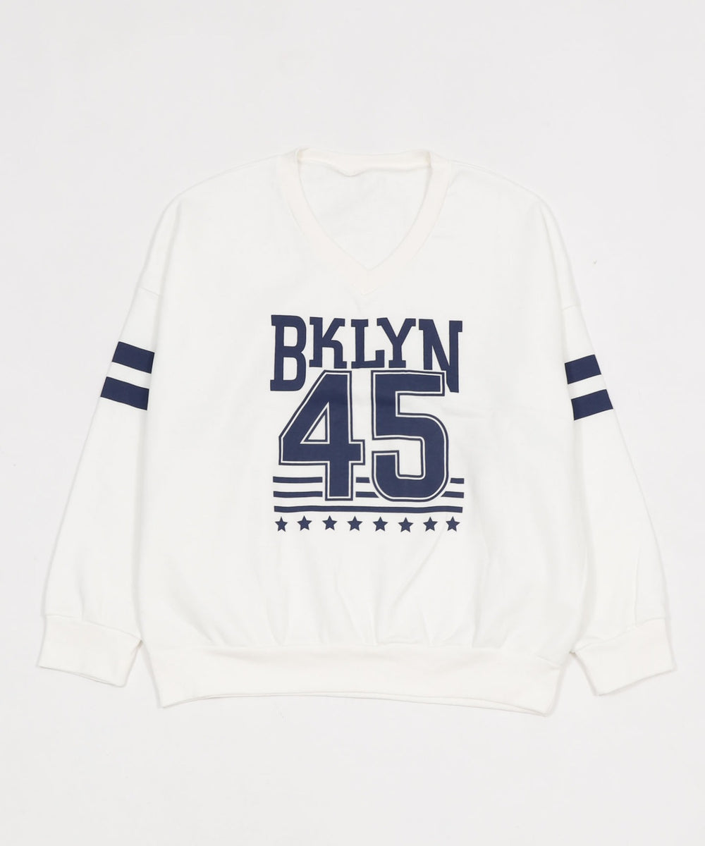 BKLYNナンバービッグスウェット