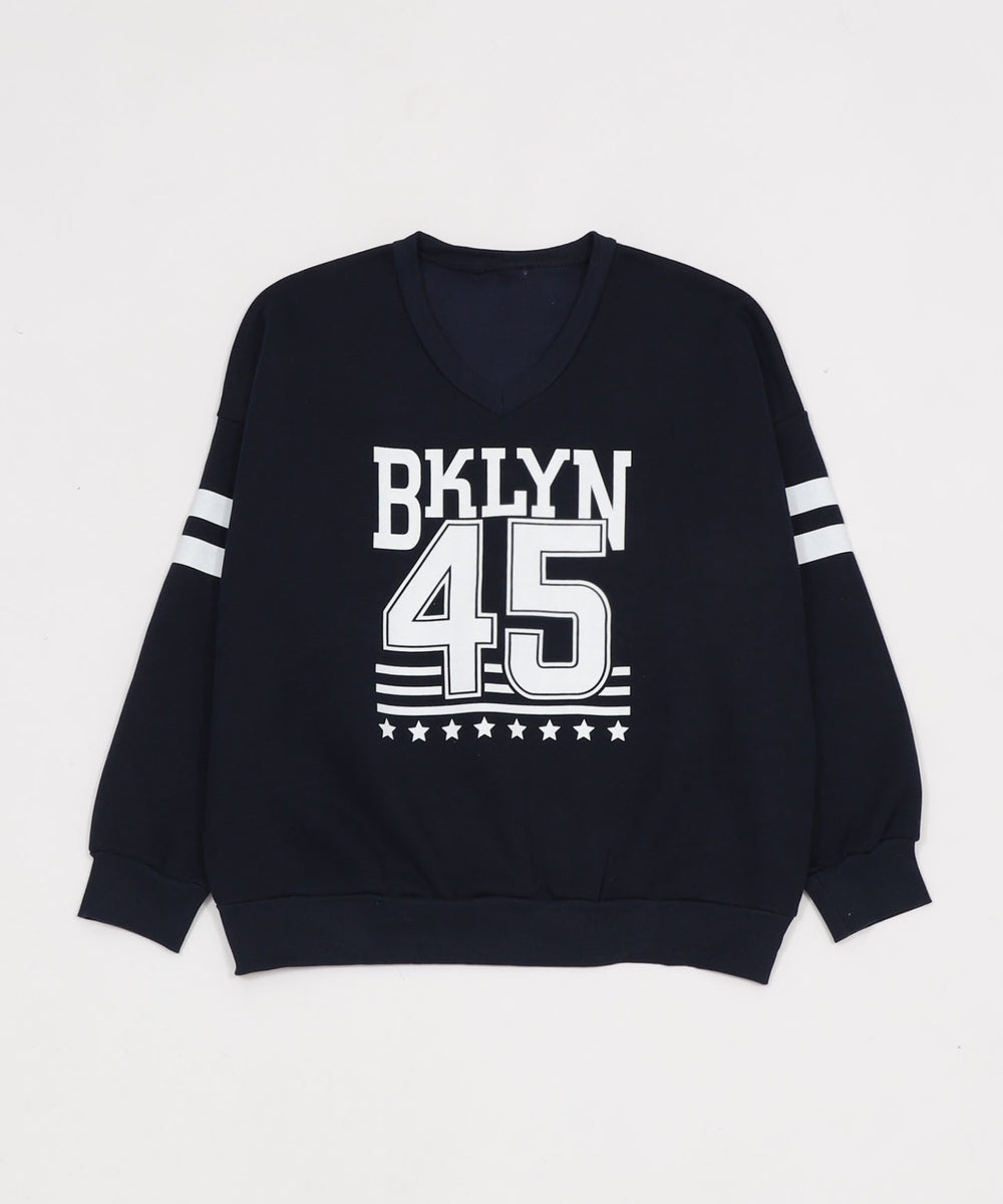 BKLYNナンバービッグスウェット