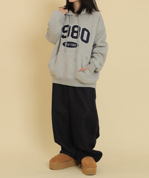 杢グレー モデル：147cm F着用