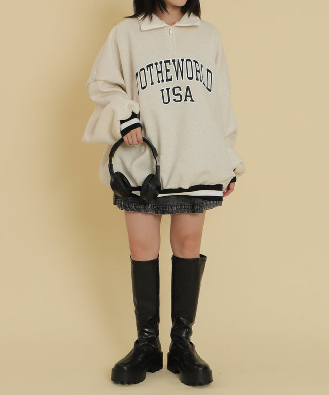 オートミール モデル：147cm F着用