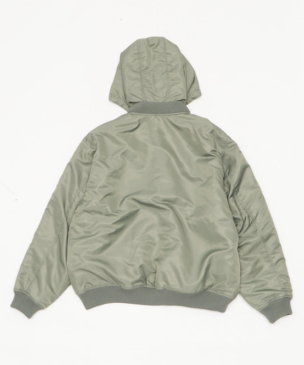 2WAYフーデッドBIGブルゾン