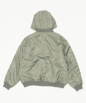 2WAYフーデッドBIGブルゾン