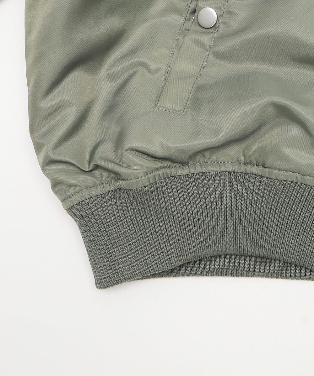 2WAYフーデッドBIGブルゾン