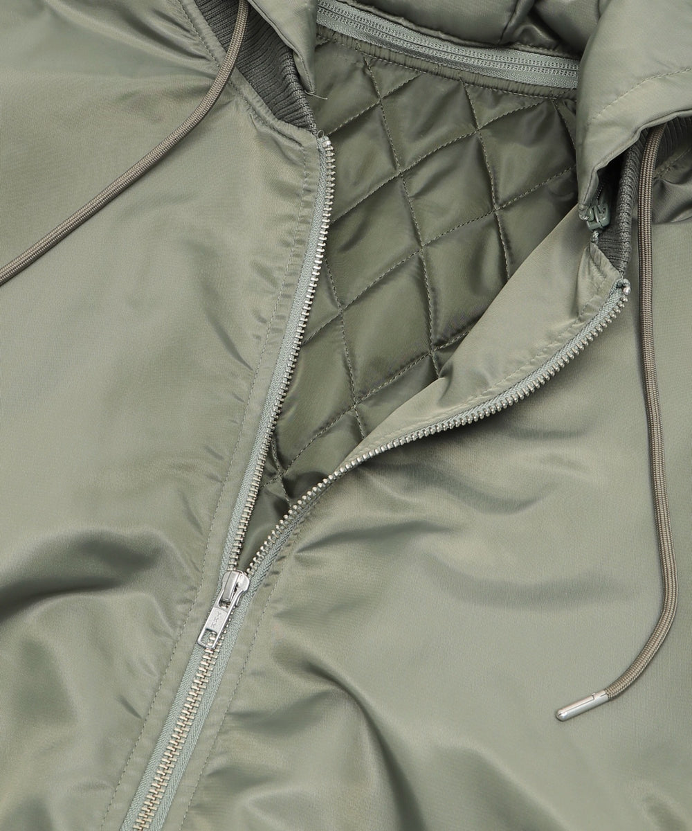 2WAYフーデッドBIGブルゾン