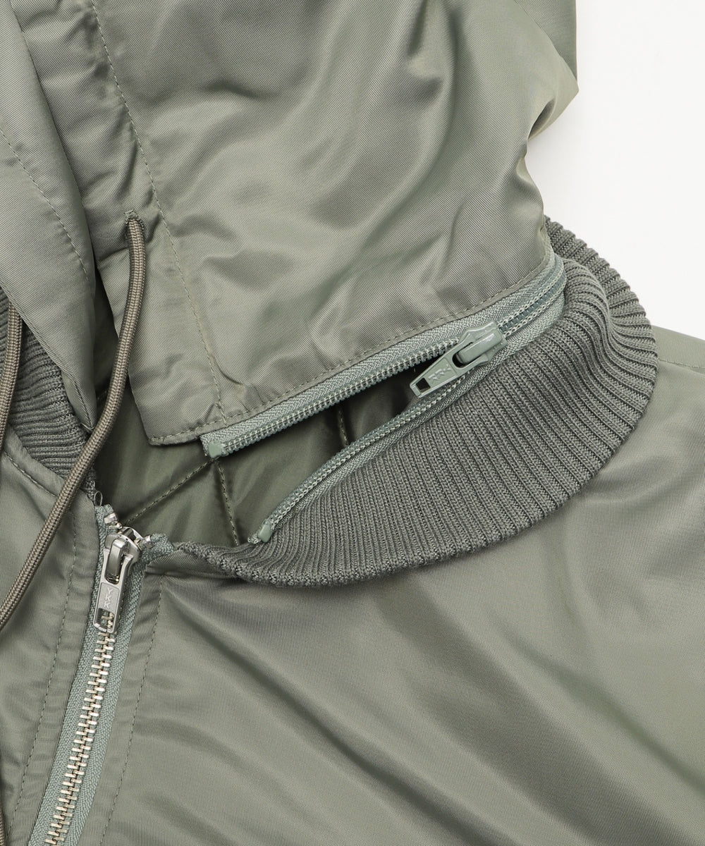 2WAYフーデッドBIGブルゾン